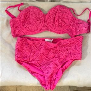 Jessica Simpson two piece bikini